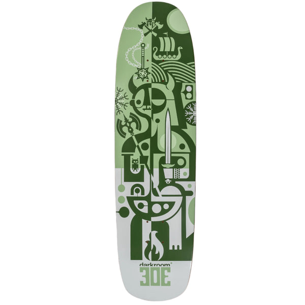 303 Boards - 303 X Darkroom Green Deck (8.75")